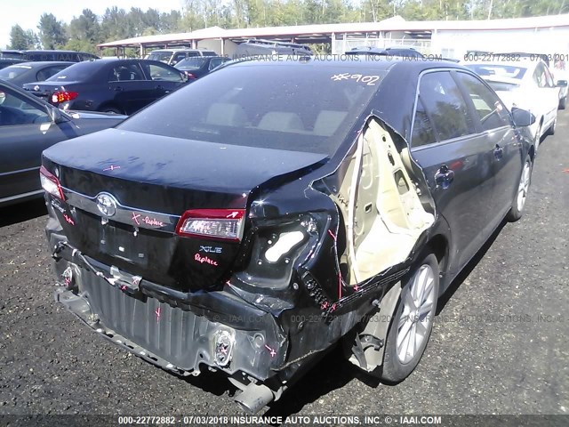 4T4BF1FK4ER443954 - 2014 TOYOTA CAMRY L/SE/LE/XLE 黑色 照片 4