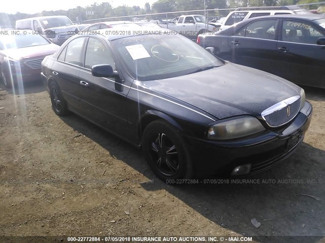 1LNHM87A84Y641775 - 2004 LINCOLN LS BLACK photo 1