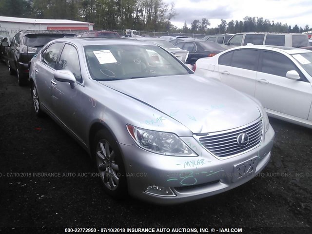 JTHGL46F075002285 - 2007 LEXUS LS 460L SILVER photo 1