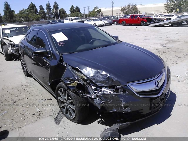 19UUB2F54GA002916 - 2016 ACURA TLX TECH GRAY photo 1