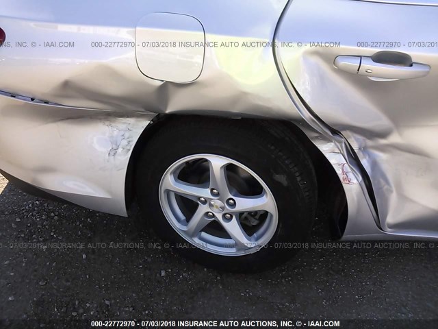 1G1ZB5ST2GF243217 - 2016 CHEVROLET MALIBU LS SILVER photo 6