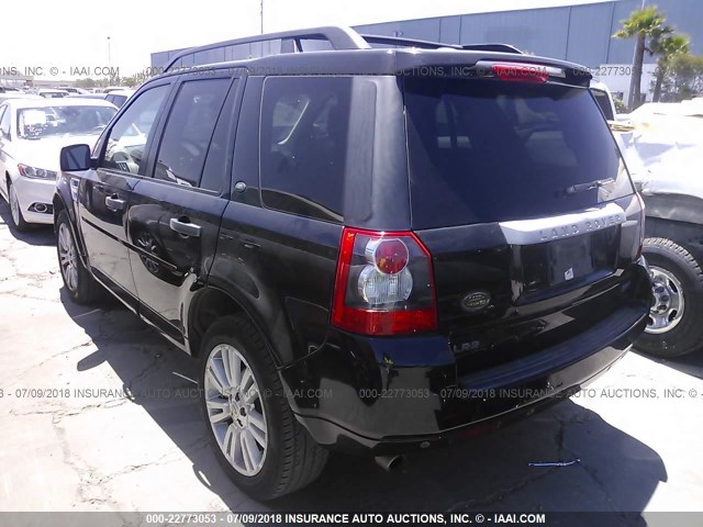 SALFT2BN1AH172295 - 2010 LAND ROVER LR2 HSE TECHNOLOGY BLACK photo 3