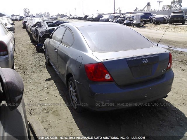JTKDE167360109406 - 2006 TOYOTA SCION TC 灰色 照片 3