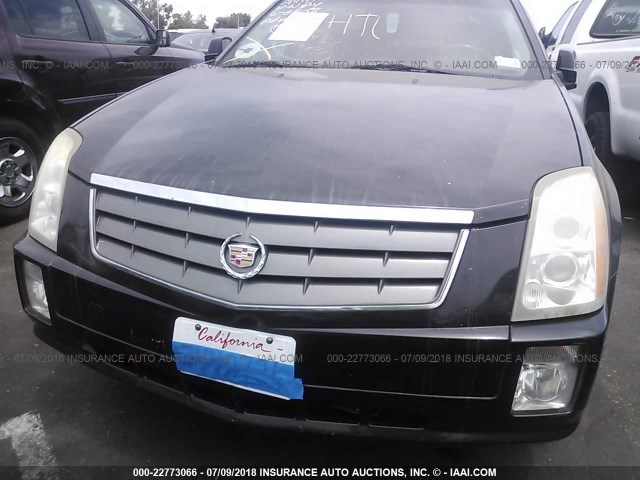 1GYEE637250106356 - 2005 CADILLAC SRX BLACK photo 6