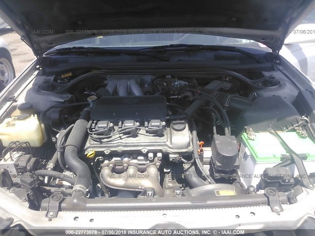 2T1CF28P2YC413144 - 2000 TOYOTA CAMRY SOLARA SE/SLE ვერცხლისფერი ფოტო 10