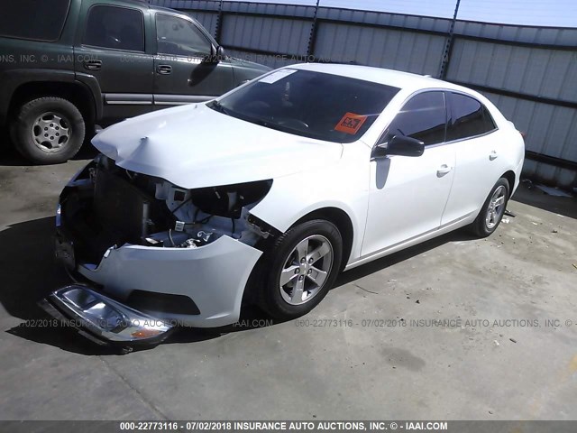1G11A5SL3FF112361 - 2015 CHEVROLET MALIBU LS 白色 照片 2