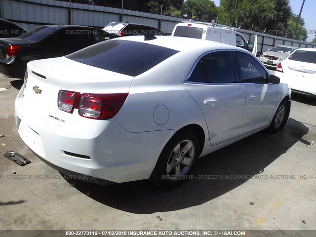 1G11A5SL3FF112361 - 2015 CHEVROLET MALIBU LS 白色 照片 4