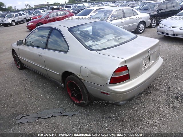 1HGCD7258SA036679 - 1995 HONDA ACCORD EX GOLD photo 3