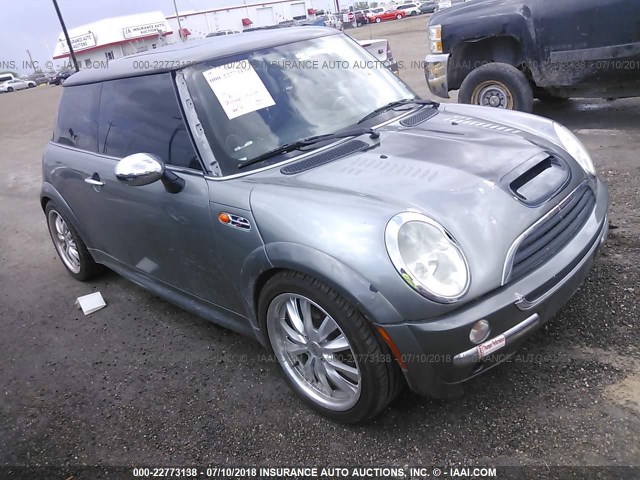 WMWRE33414TD82584 - 2004 MINI COOPER S GRAY photo 1