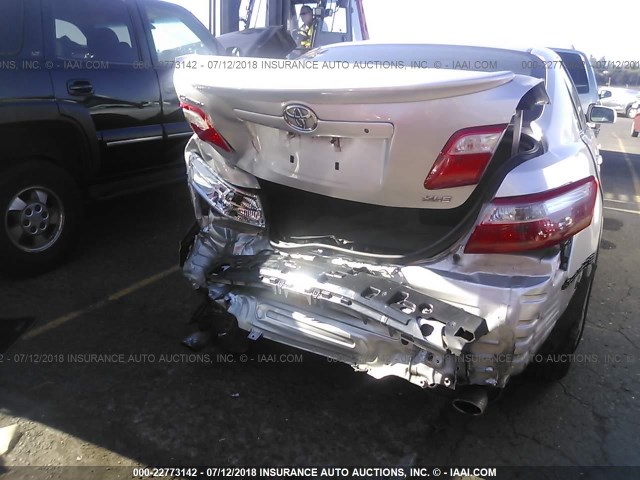 4T1BK46K29U078459 - 2009 TOYOTA CAMRY SE/LE/XLE SILVER photo 6