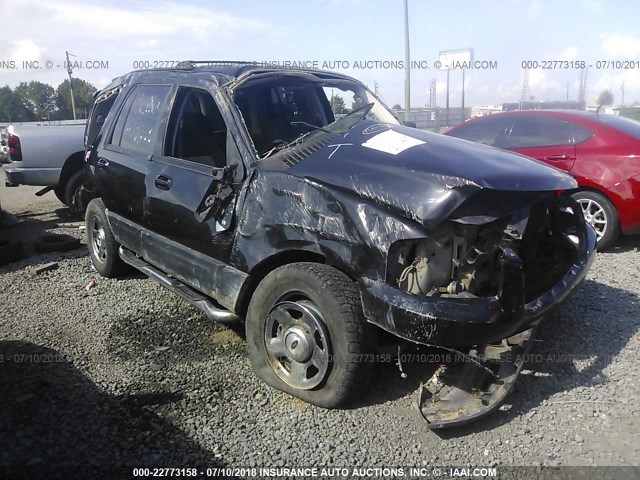 1FMPU16L63LC14824 - 2003 FORD EXPEDITION XLT BLACK photo 6