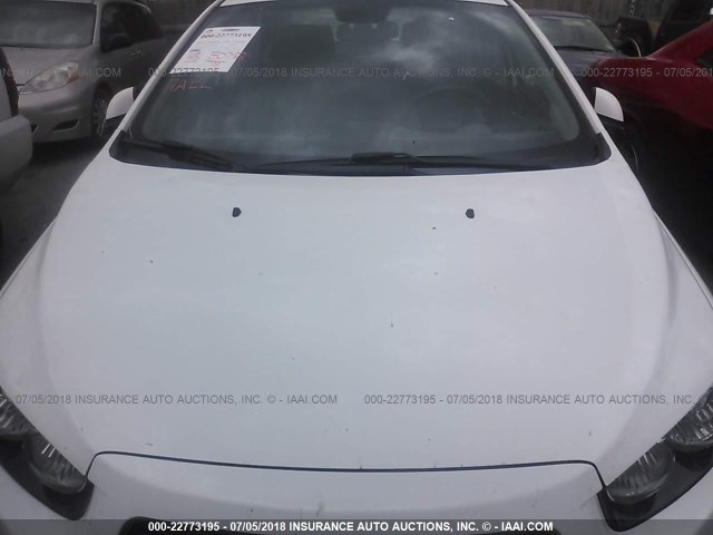 1G1JB5SH5D4144326 - 2013 CHEVROLET SONIC LS 白色 照片 6
