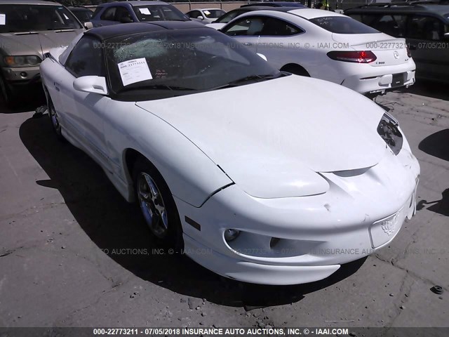 2G2FS22K712115732 - 2001 PONTIAC FIREBIRD WHITE photo 1