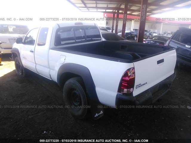 5TEUX42N58Z557821 - 2008 TOYOTA TACOMA ACCESS CAB Ақ фото 3