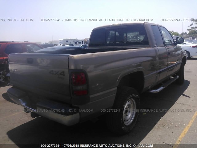 3B7HF13Z61M259060 - 2001 DODGE RAM 1500 GOLD photo 4