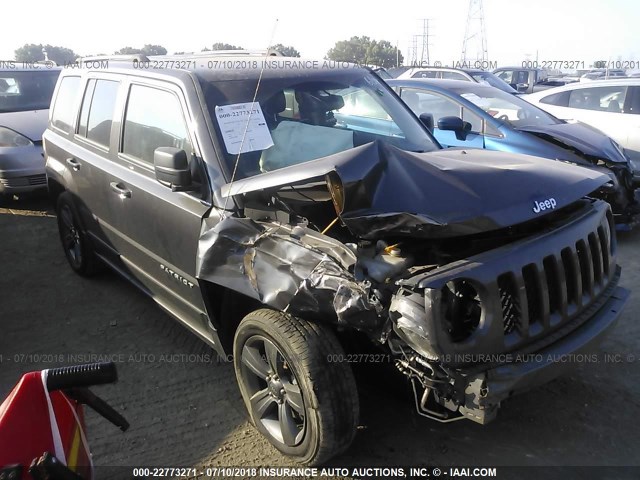 1C4NJPFA9ED888839 - 2014 JEEP PATRIOT LATITUDE GRAY photo 6