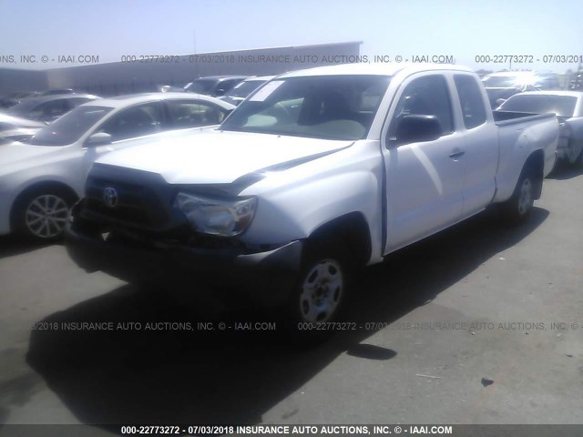 5TFTX4CN8FX048742 - 2015 TOYOTA TACOMA ACCESS CAB Ақ фото 2
