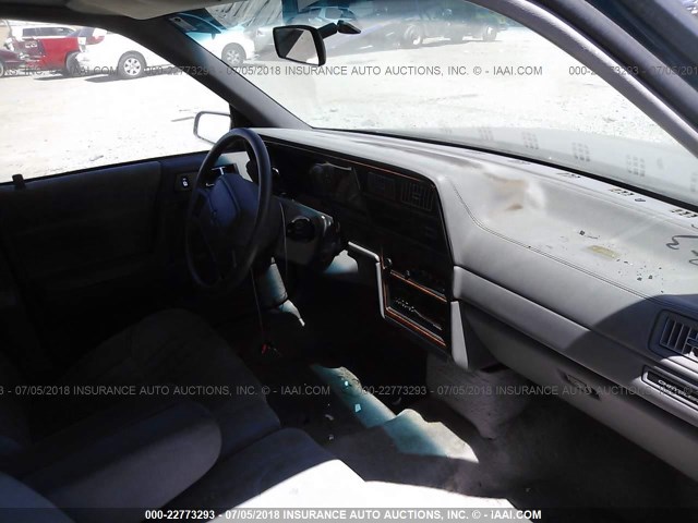 1C3XA363XPF603998 - 1993 CHRYSLER LEBARON LE A-BODY GREEN photo 5