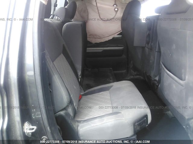 5TFRM5F17FX090319 - 2015 TOYOTA TUNDRA DOUBLE CAB SR/SR5 灰色 照片 8