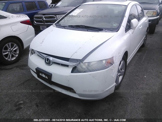 2HGFA16958H329188 - 2008 HONDA CIVIC EXL 白色 照片 2