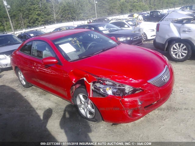 4T1CE38P24U879304 - 2004 TOYOTA CAMRY SOLARA SE/SLE Qırmızı foto 1
