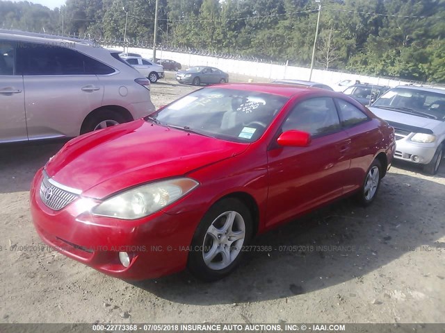 4T1CE38P24U879304 - 2004 TOYOTA CAMRY SOLARA SE/SLE Qırmızı foto 2