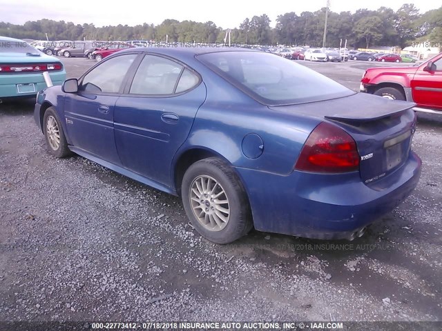 2G2WS522341367621 - 2004 PONTIAC GRAND PRIX GT2 BLUE photo 3