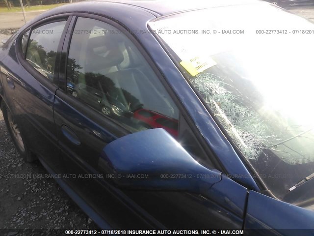 2G2WS522341367621 - 2004 PONTIAC GRAND PRIX GT2 ლურჯი ფოტო 6