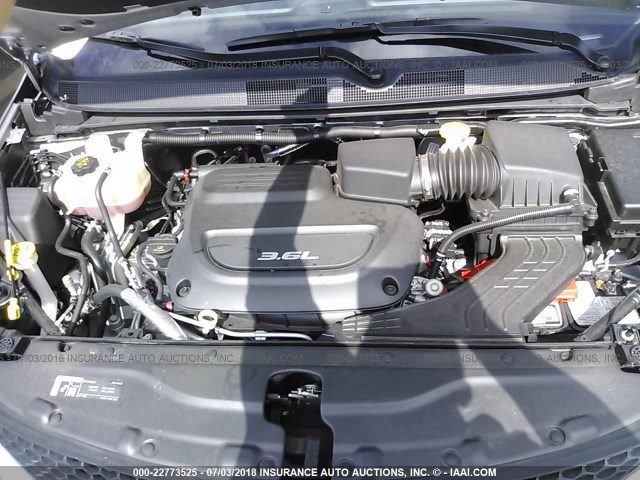 2C4RC1BG1JR119505 - 2018 CHRYSLER PACIFICA TOURING L 银色 照片 10