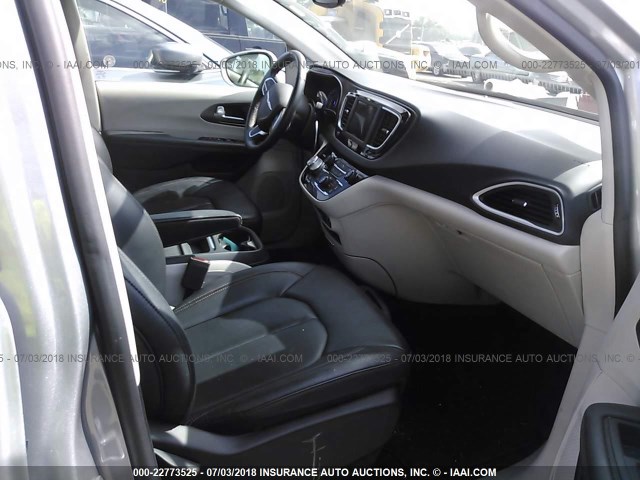 2C4RC1BG1JR119505 - 2018 CHRYSLER PACIFICA TOURING L 银色 照片 5