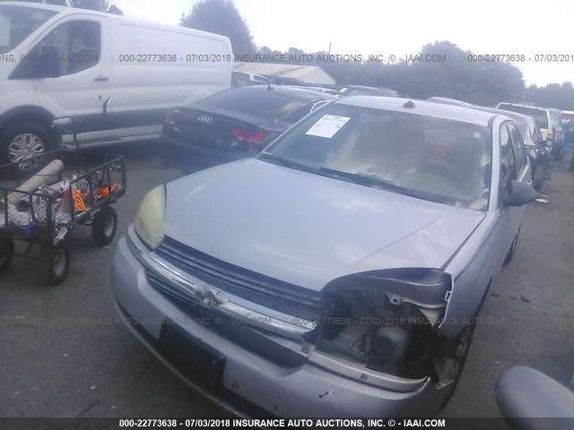 1G1ZT54855F312310 - 2005 CHEVROLET MALIBU LS GRAY photo 2