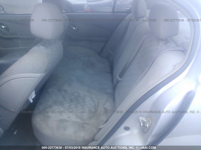 1G1ZT54855F312310 - 2005 CHEVROLET MALIBU LS GRAY photo 8