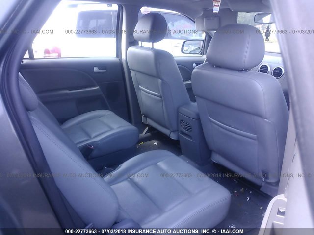 1FMZK05186GA22424 - 2006 FORD FREESTYLE SEL GRAY photo 8