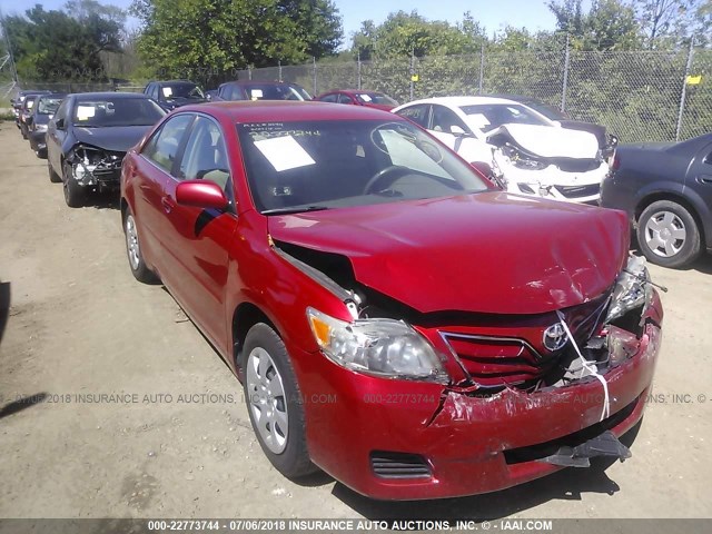 4T1BF3EK7AU550708 - 2010 TOYOTA CAMRY SE/LE/XLE RED photo 1