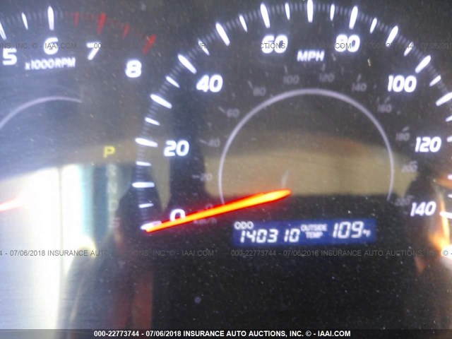 4T1BF3EK7AU550708 - 2010 TOYOTA CAMRY SE/LE/XLE წითელი ფოტო 7