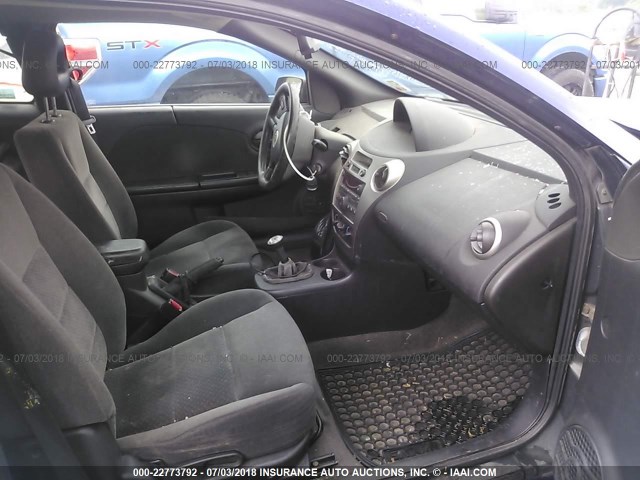 1G8AV15B06Z182660 - 2006 SATURN ION LEVEL 3 BLUE photo 5