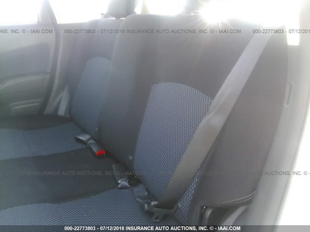 3N1CE2CP1GL400345 - 2016 NISSAN VERSA NOTE S/S PLUS/SV/SL/SR SILVER photo 8