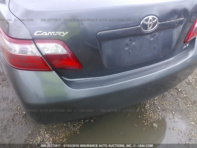 4T1BE46K17U625922 - 2007 TOYOTA CAMRY NEW GENERAT CE/LE/XLE/SE GRAY photo 6