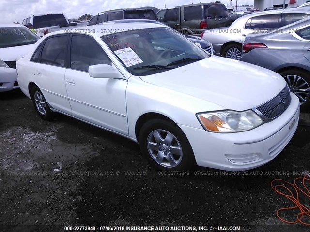 4T1BF28B82U216761 - 2002 TOYOTA AVALON XL/XLS WHITE photo 1