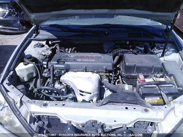 4T1BE32K03U705187 - 2003 TOYOTA CAMRY LE/XLE/SE 银色 照片 10