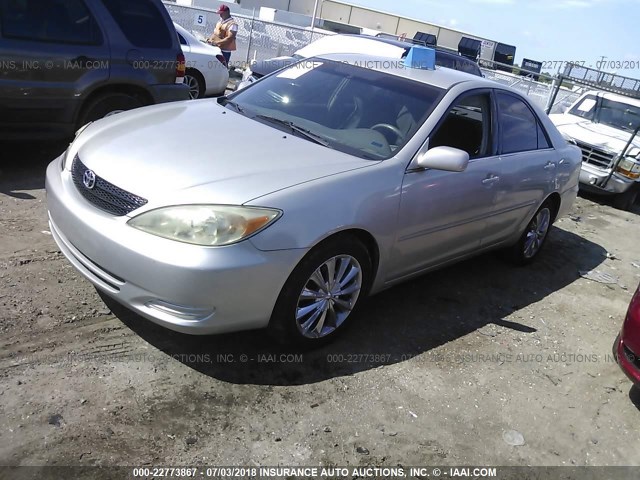 4T1BE32K03U705187 - 2003 TOYOTA CAMRY LE/XLE/SE 银色 照片 2