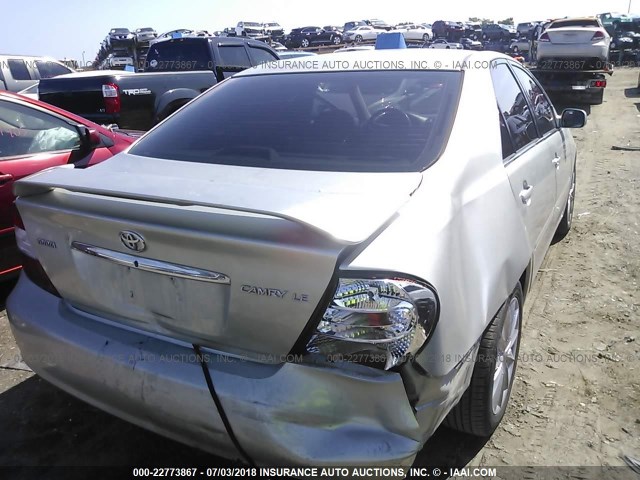 4T1BE32K03U705187 - 2003 TOYOTA CAMRY LE/XLE/SE 银色 照片 6