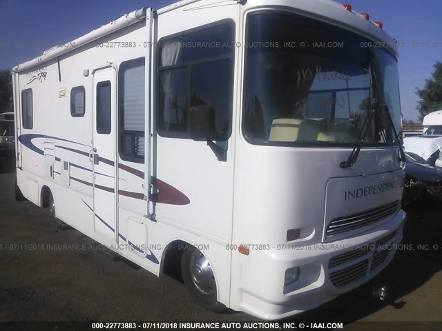 5B4JP57G123351586 - 2002 GULFSTREAM MOTORHOME CHASSIS  WHITE photo 1