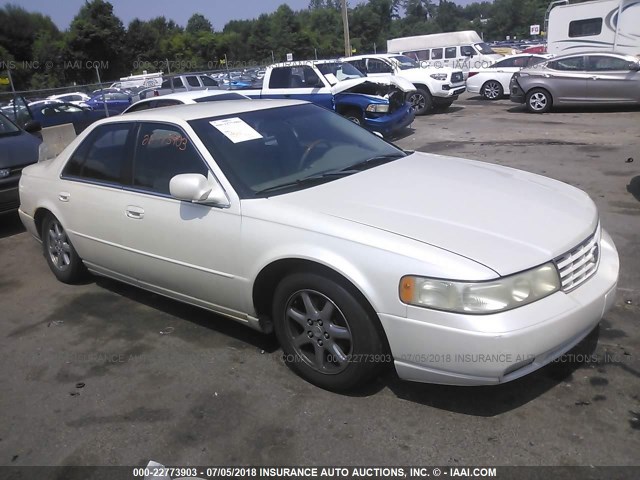 1G6KS54YX2U240980 - 2002 CADILLAC SEVILLE SLS WHITE photo 1