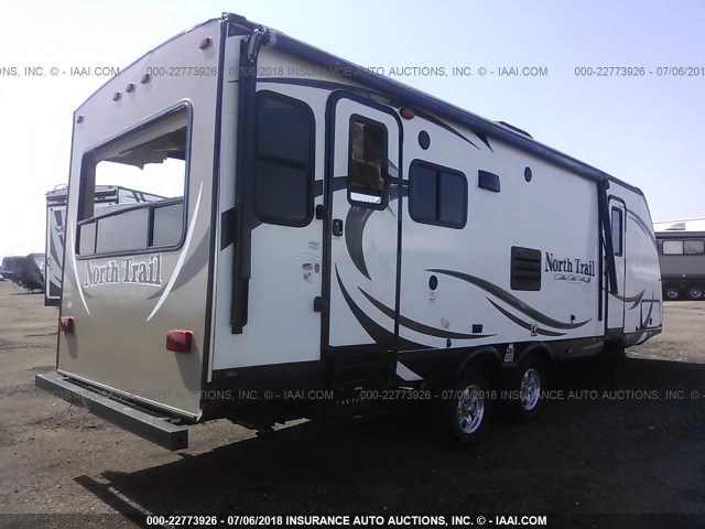 5SFNB3024FE285197 - 2015 HEARTLAND NORTHTRAIL  Білий фото 4