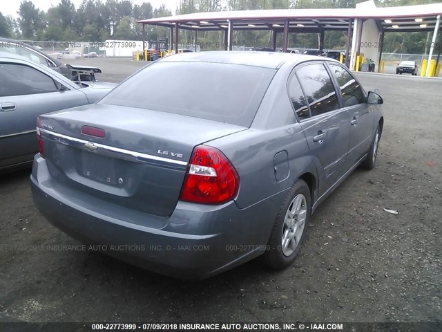 1G1ZT58N48F101958 - 2008 CHEVROLET MALIBU LT/CLASSIC GRAY photo 4