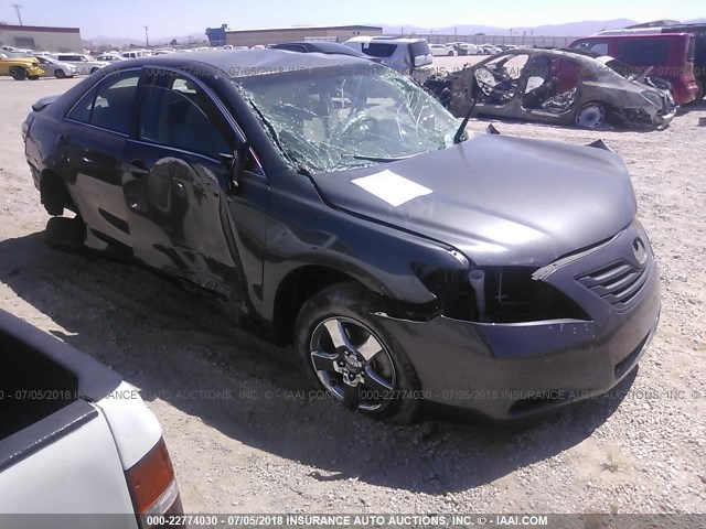 4T1BE46K07U649161 - 2007 TOYOTA CAMRY NEW GENERAT CE/LE/XLE/SE GRAY photo 1