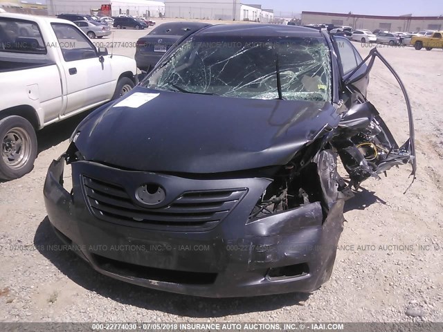 4T1BE46K07U649161 - 2007 TOYOTA CAMRY NEW GENERAT CE/LE/XLE/SE GRAY photo 6