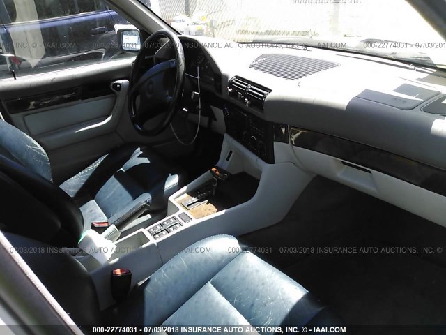 WBAHD6321RGK43485 - 1994 BMW 525 I AUTOMATIC WHITE photo 5