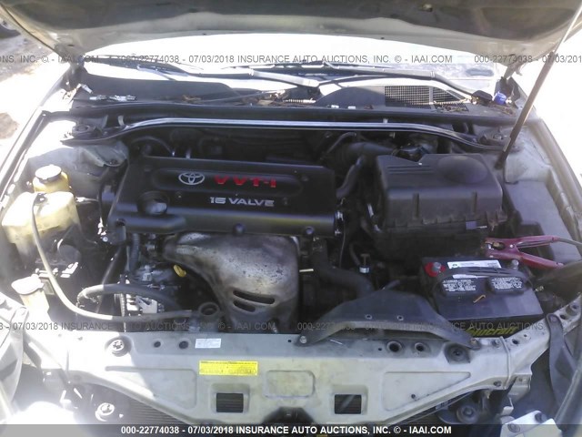 4T1CE38P45U531392 - 2005 TOYOTA CAMRY SOLARA SE/SLE 银色 照片 10